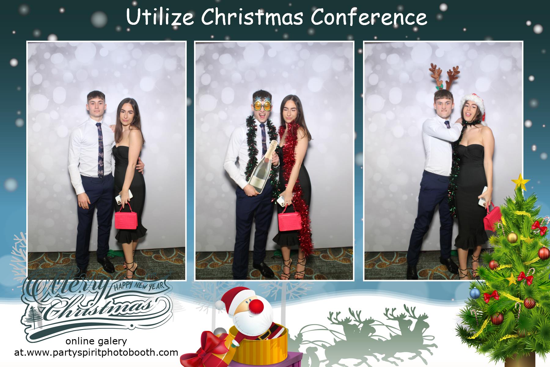 Utilize Christmas Conference | View more photos from the event at gallery.partyspiritphotobooth.com/u/PartySpiritPhotoBooth/Utilize-Christmas-Conference